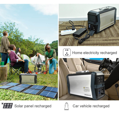 sistema de iluminación solar de la central eléctrica del generador del panel solar del OEM que acampa 500W 1000W