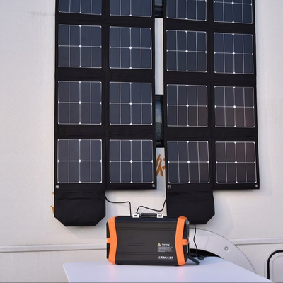 Banco 500 W del generador de la central eléctrica móvil portátil del ODM que acampa con la CA DC USB