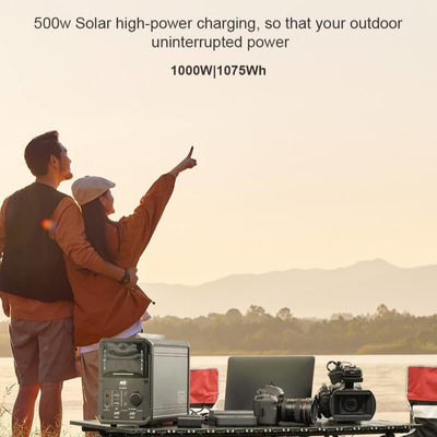 CA Li Ion Power Station Solar Generator portátil 1KW del ODM DC