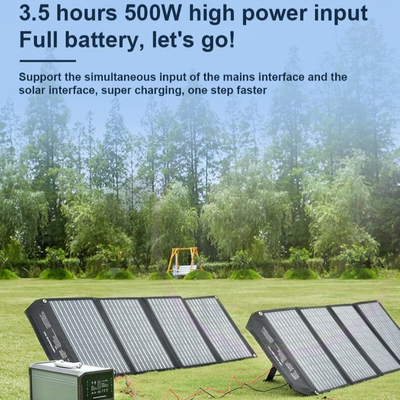 Fuente de alimentación con pilas recargable del generador del panel solar LiFePO4 2000W