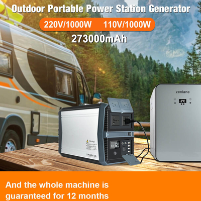 1000w pequeño generador portátil de la central eléctrica 220v con el panel solar
